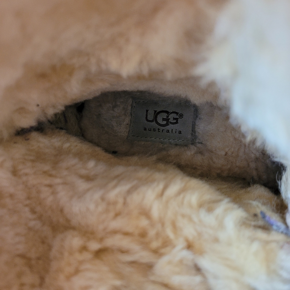 UGG ROMMY LACE UP CHESTNUT BOOT - Picture 10 of 16